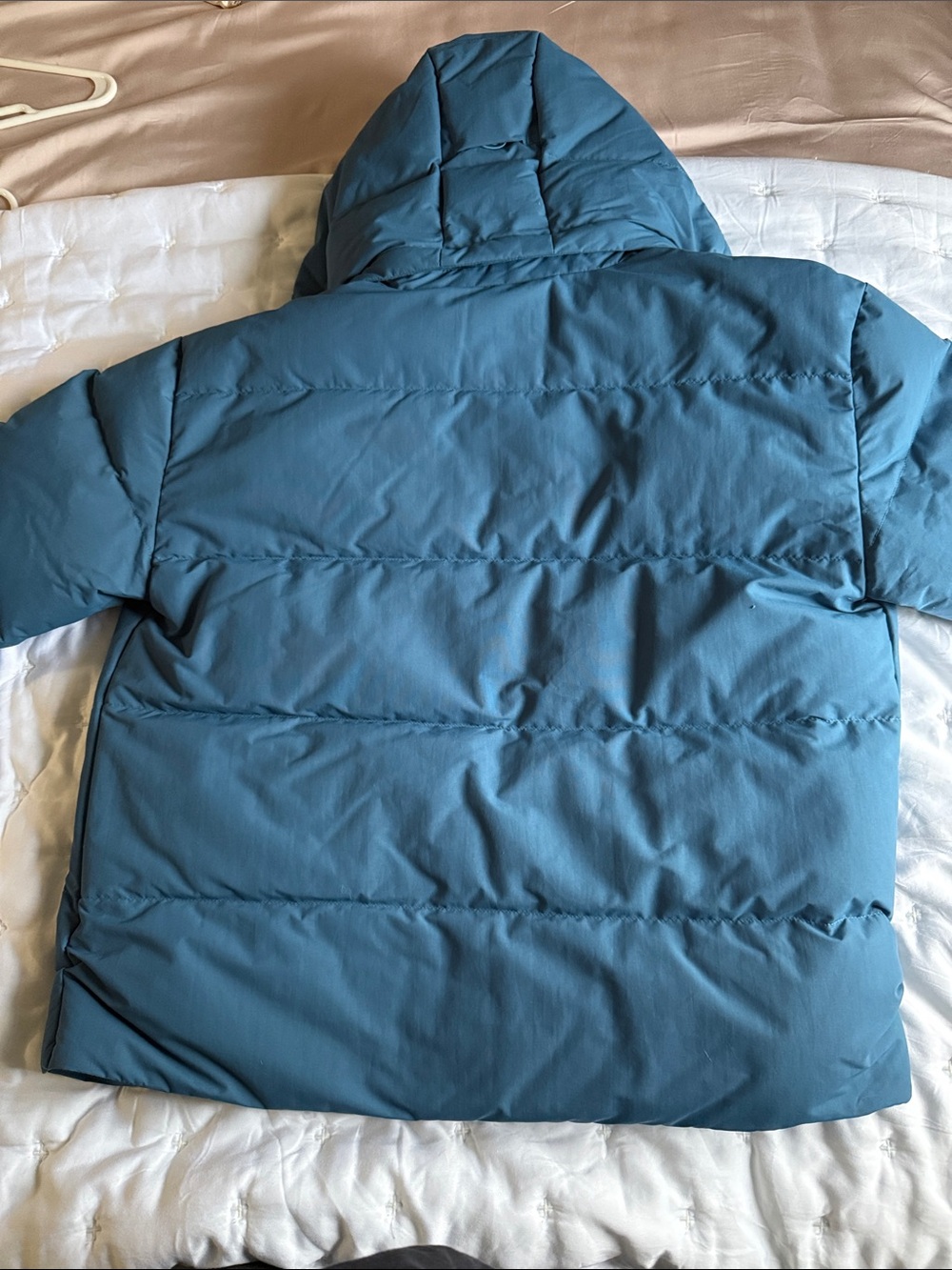 Patagonia Downdrift Jacket with Hood Sz M - Picture 2 of 4